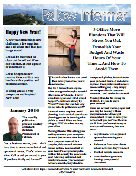 thumbnail of January 2016 Fellow Informer Newsletter